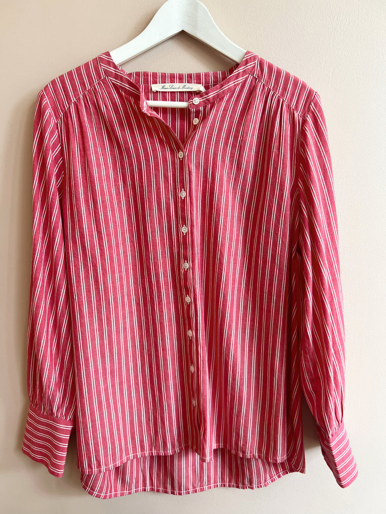 Marie Louise Monterey - Red stripe blouse