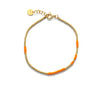 Anni Lu - Asym bracelet - tangerine