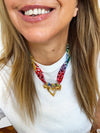Goupi -  Rainbow bandana necklace