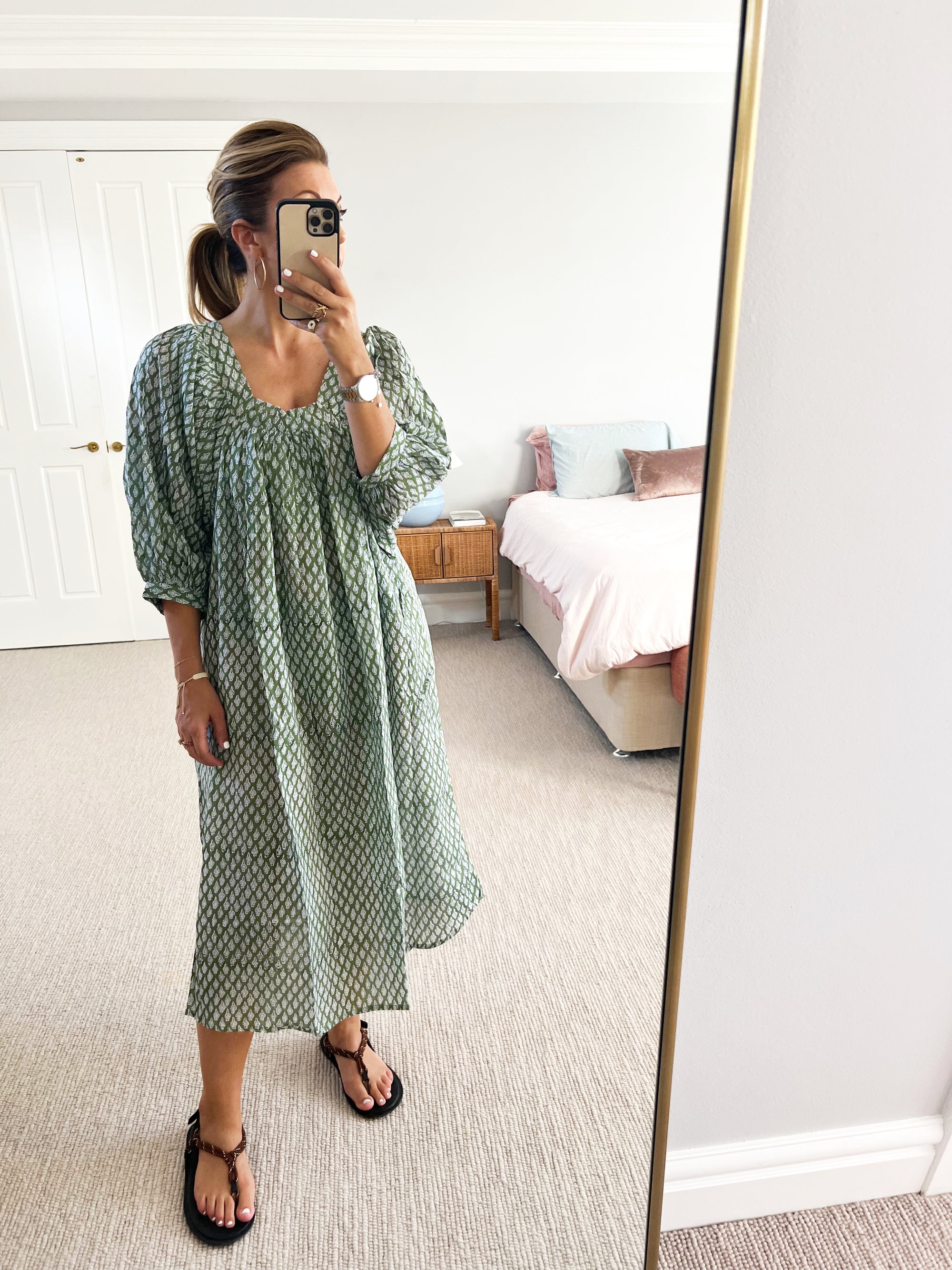 Sadhu - Butti smock green ** pre-loved **