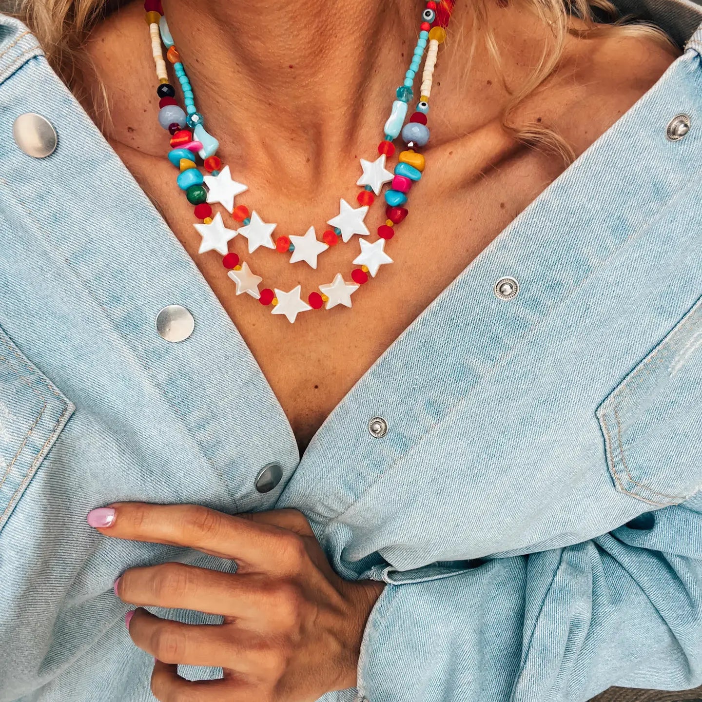 Goupi - star necklace **