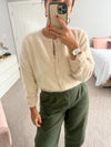 World of Nomads - Frankie Oatmeal Cardi *pre-loved*