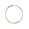 Anni Lu - Golden rainbow bracelet