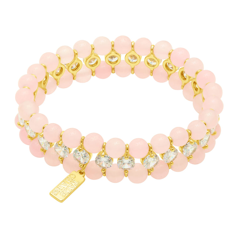 Talis Chains - Alabama Bracelet - rose quartz