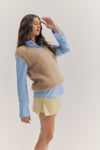 World of Nomads - Ebony latte vest