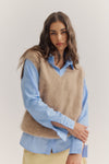 World of Nomads - Ebony latte vest