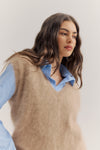World of Nomads - Ebony latte vest