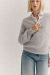World of Nomads - Isabella grey jumper