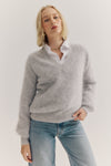 World of Nomads - Isabella grey jumper