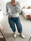 World of Nomads - Isabella grey jumper