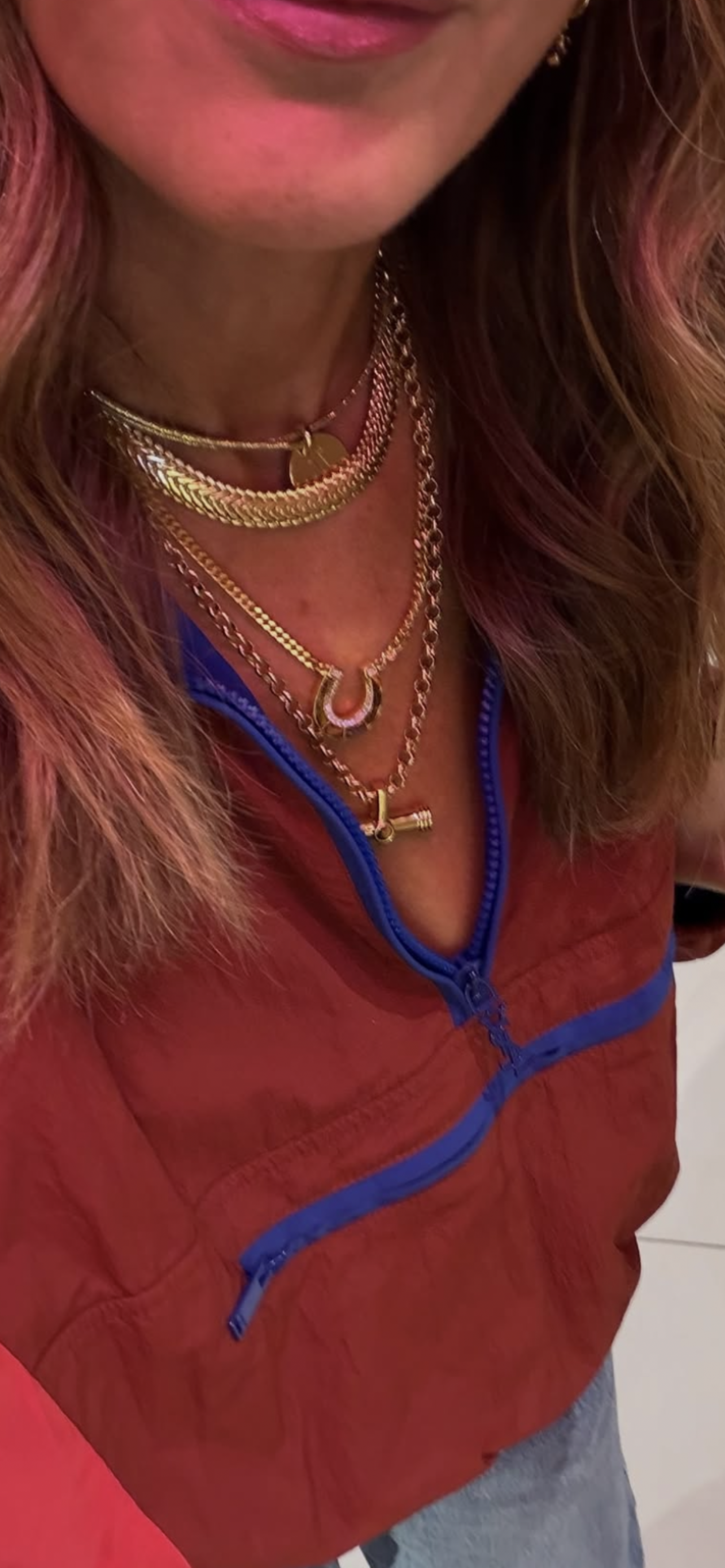 Talis Chains -  T-bar pendant necklace