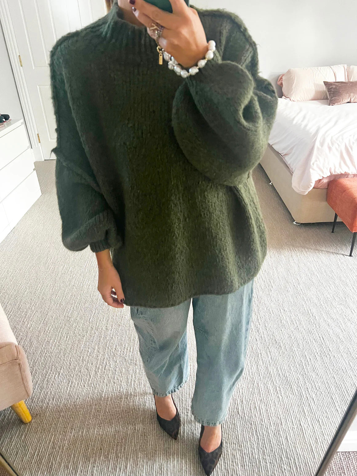 TSM - Anja jumper - green