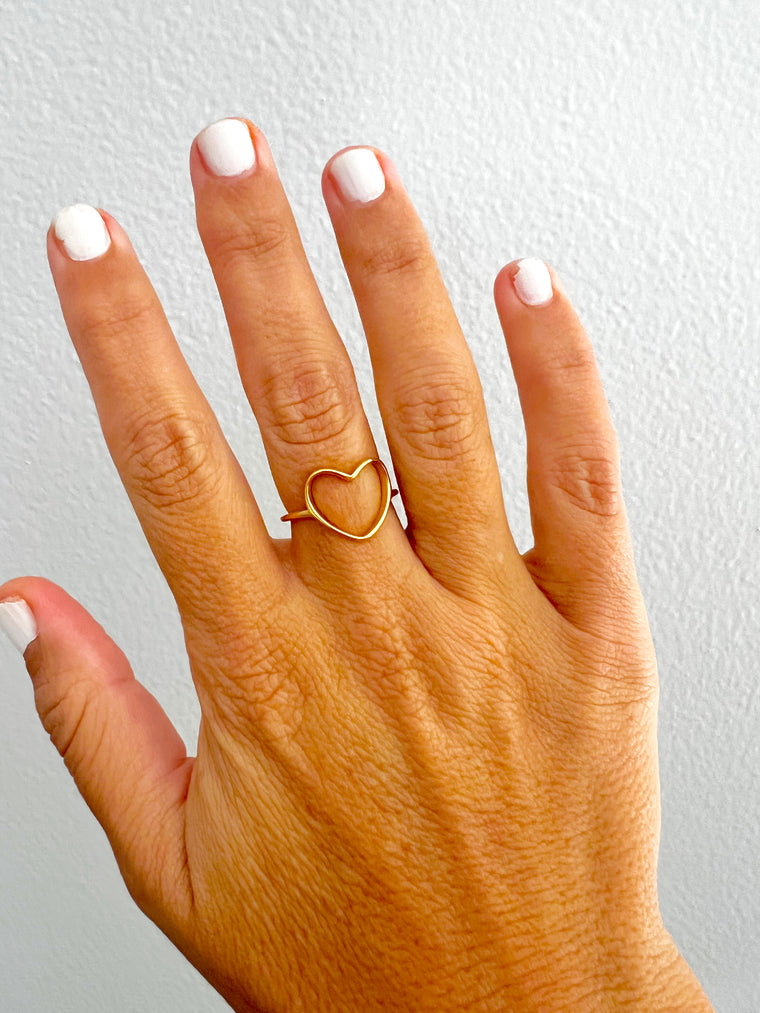 Bazou - heart ring