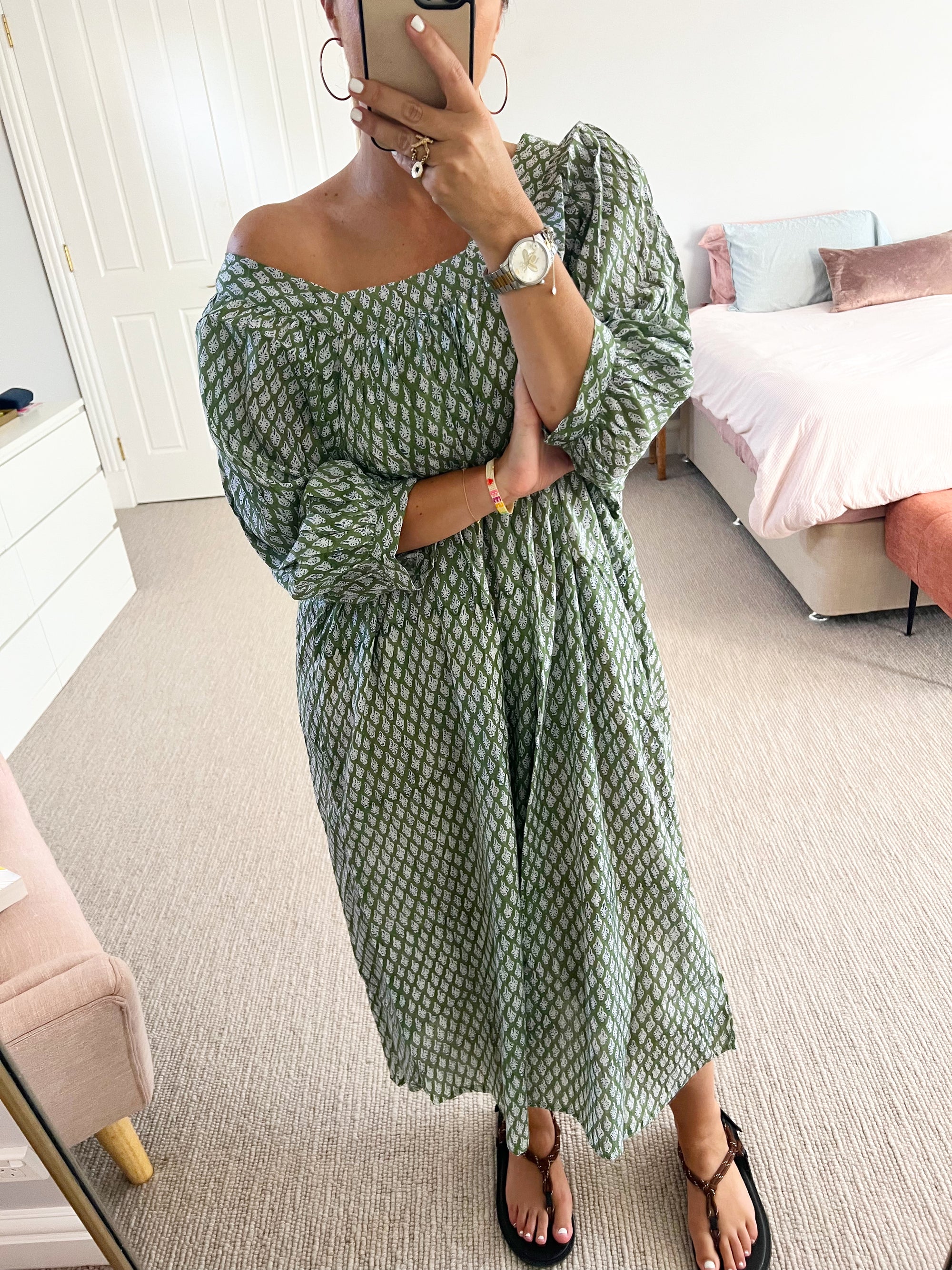 Sadhu - Butti smock green ** pre-loved **