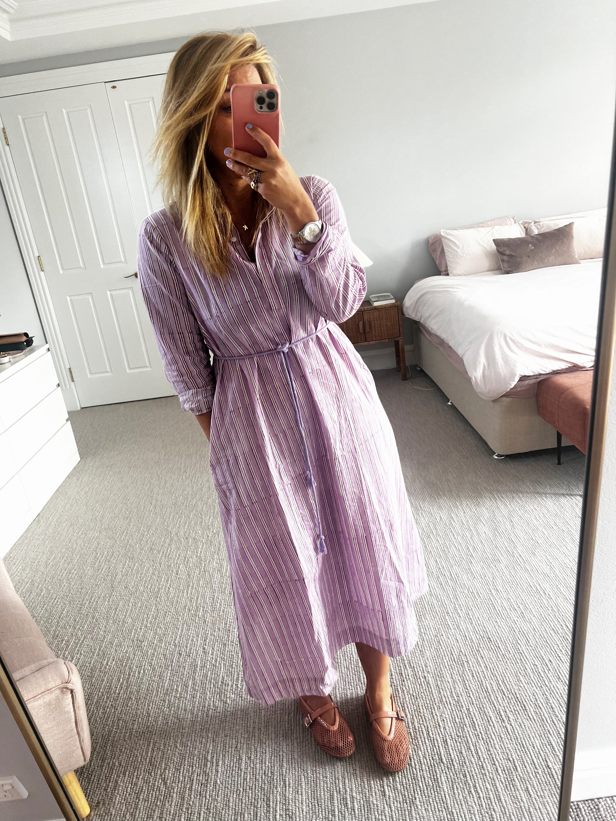 Sadhu x TSM - Avni lilac stripe