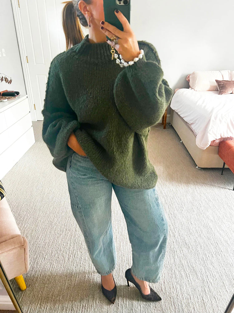 TSM - Anja jumper - green