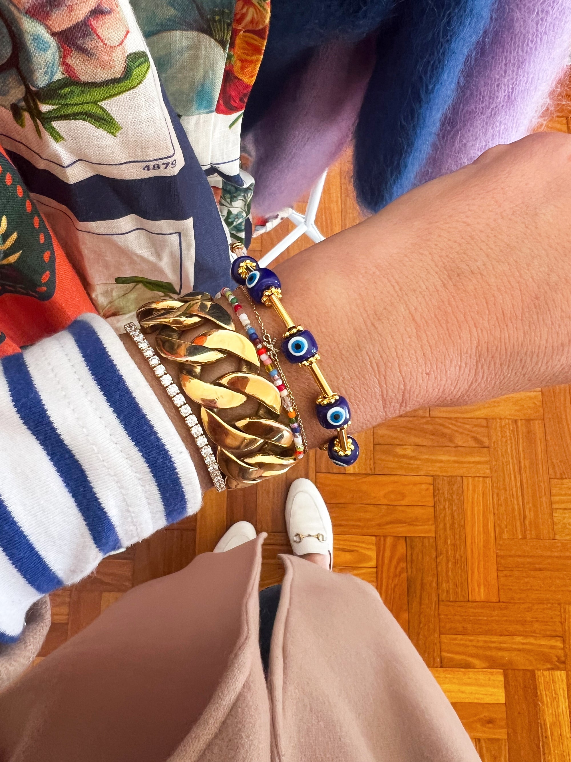 Goupi -  Protection Bracelet blue