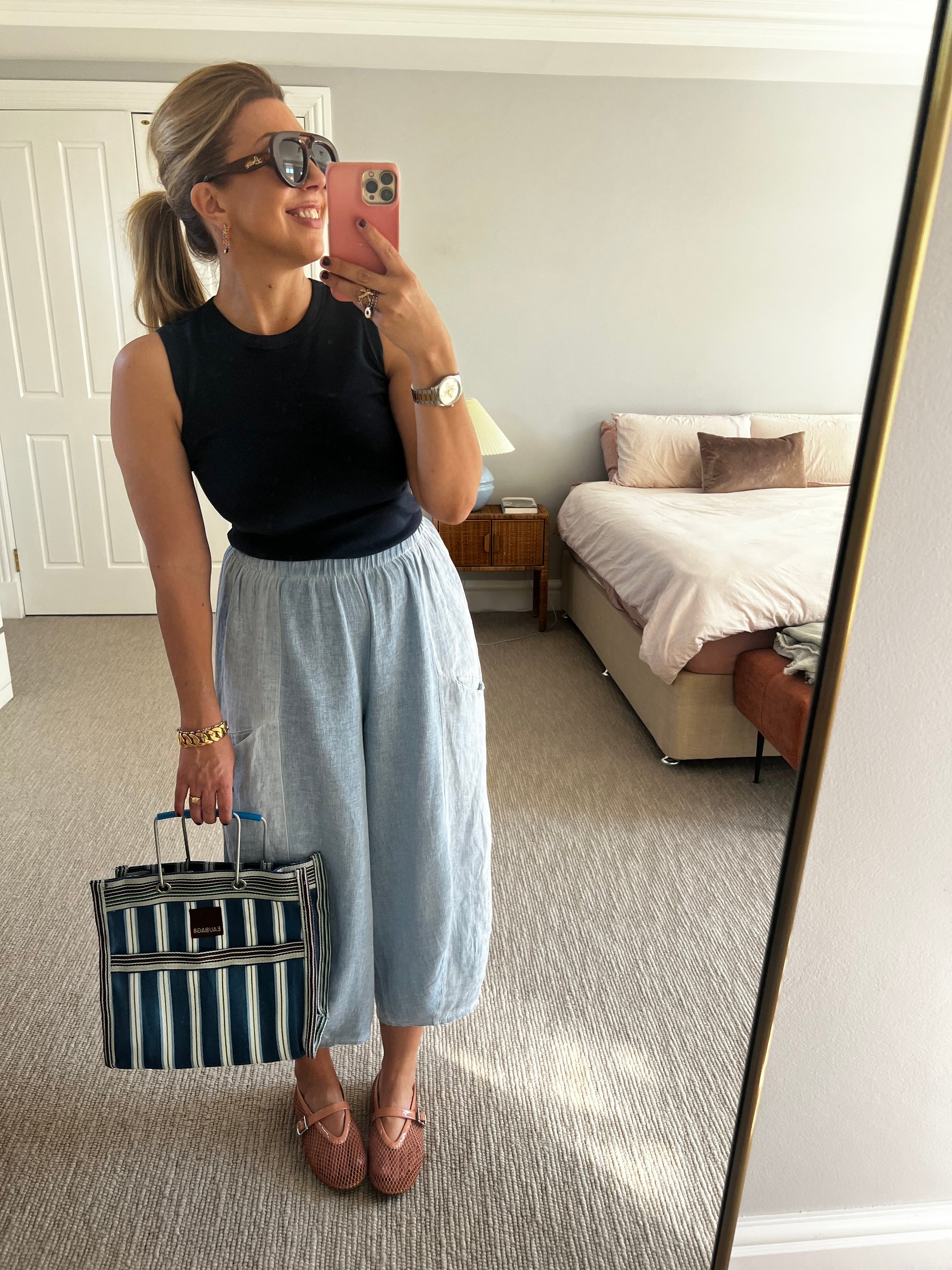 TSM - Anoushka pants - blue