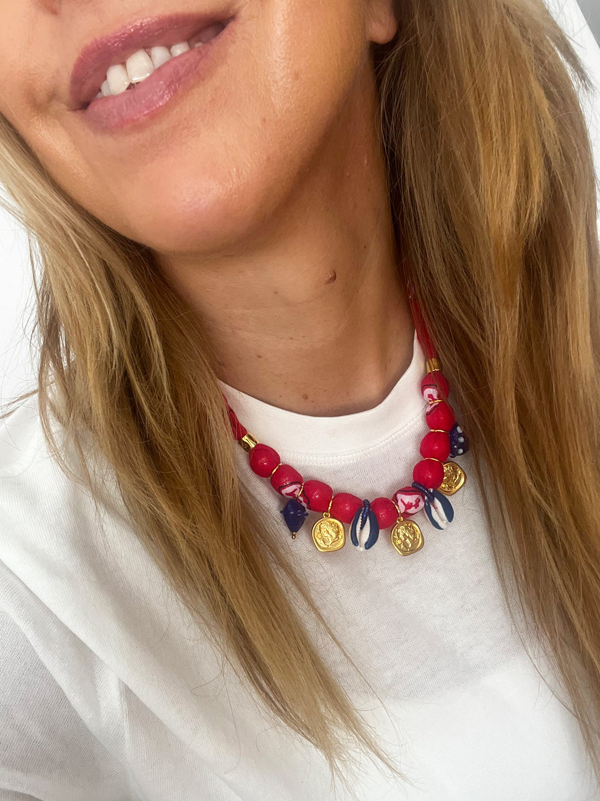 Goupi - Charm bandana necklace