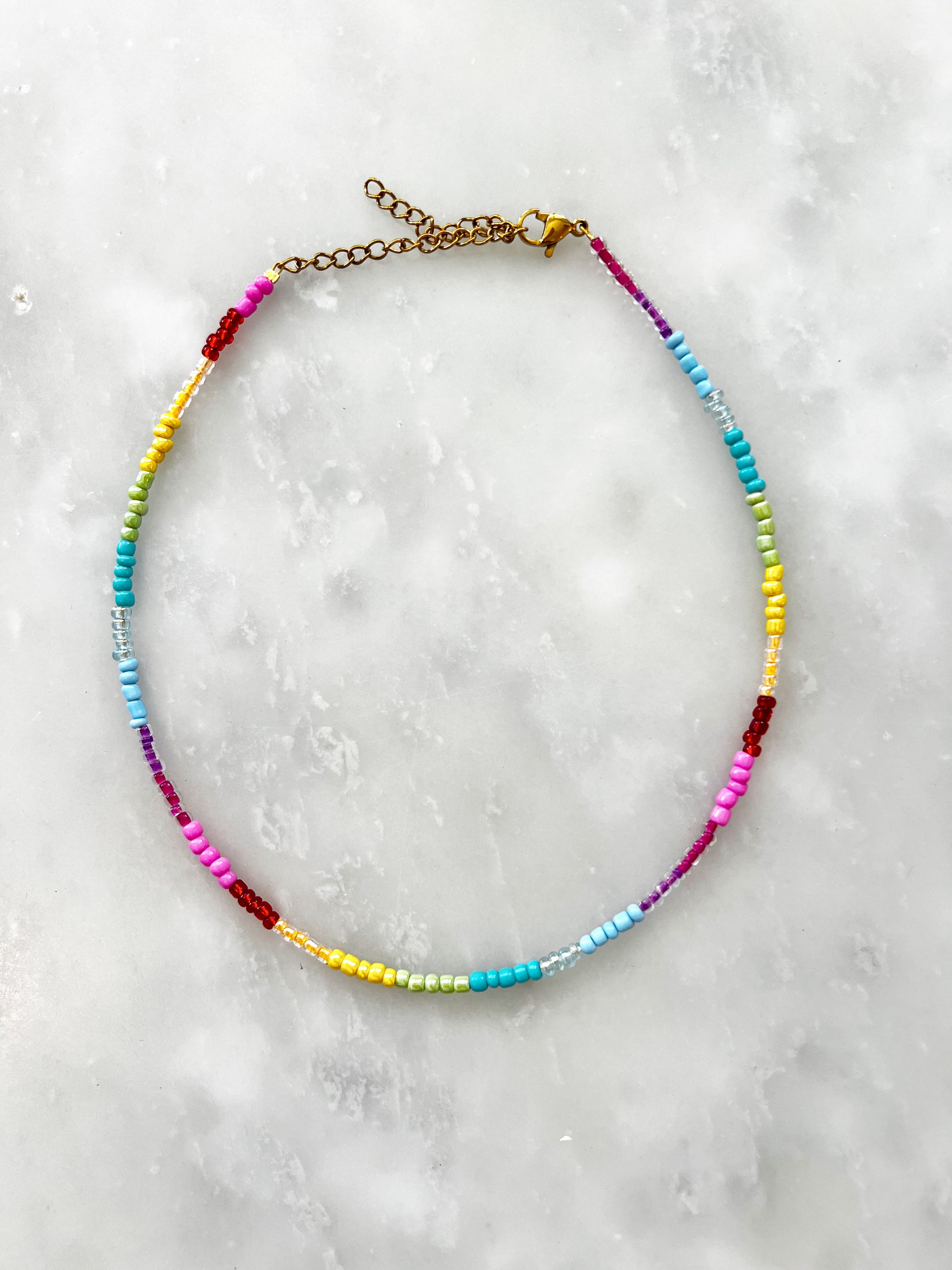 Goupi -  Rainbow necklace