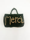 The Jacksons - Merci green bag * pre-loved *