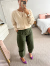 World of Nomads - Frankie Oatmeal Cardi *pre-loved*
