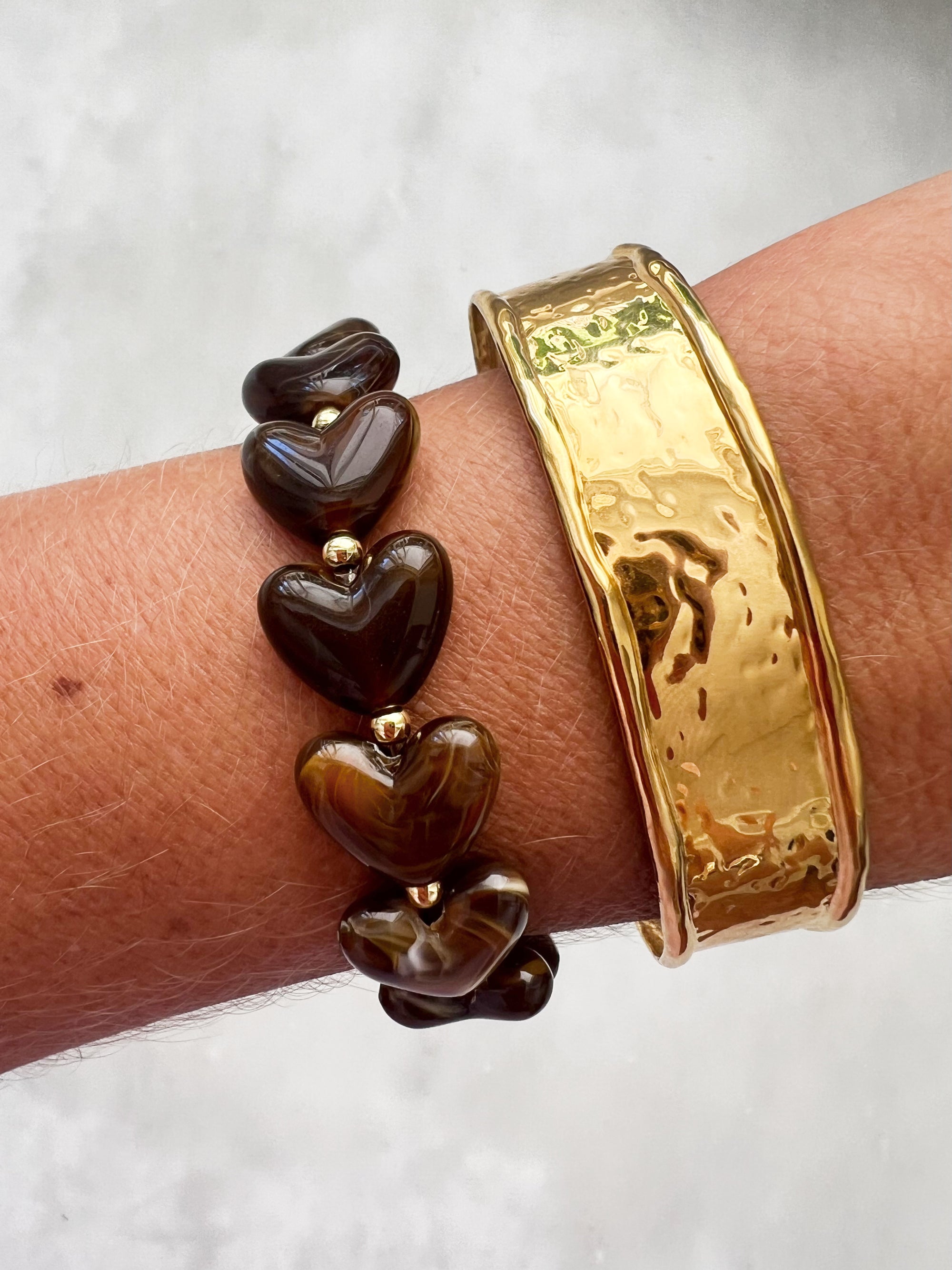 Bazou - Choc hearts bracelet