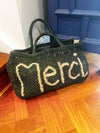 The Jacksons - Merci green bag * pre-loved *