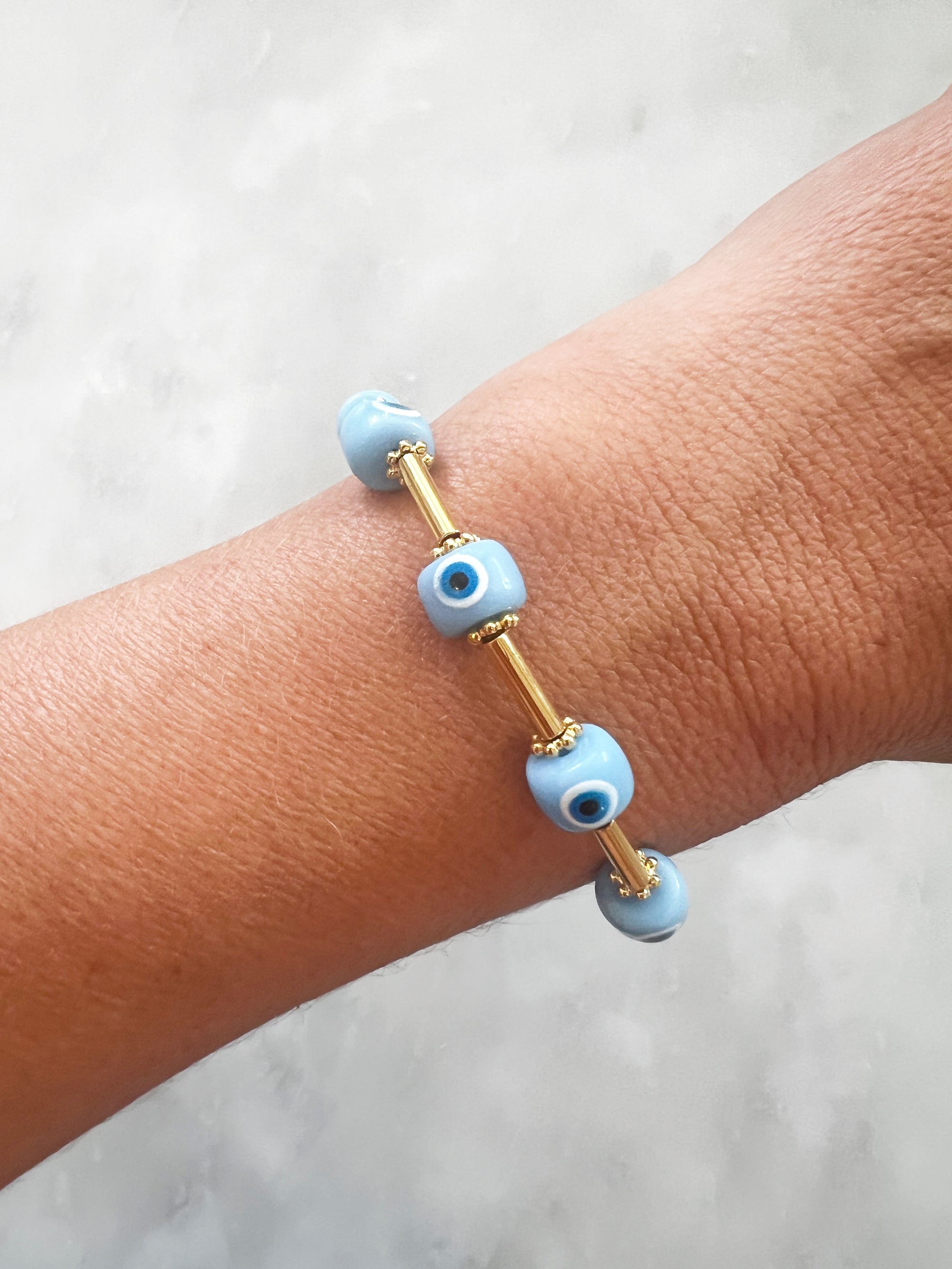Goupi -  Protection Bracelet light blue