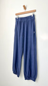 LE BONNE - balloon pants blue