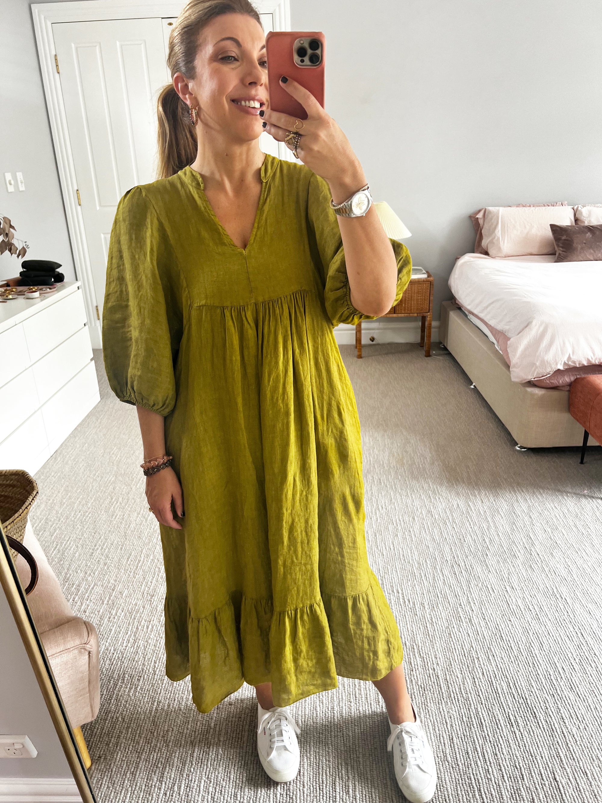 TSM - Yasmine dress - olive