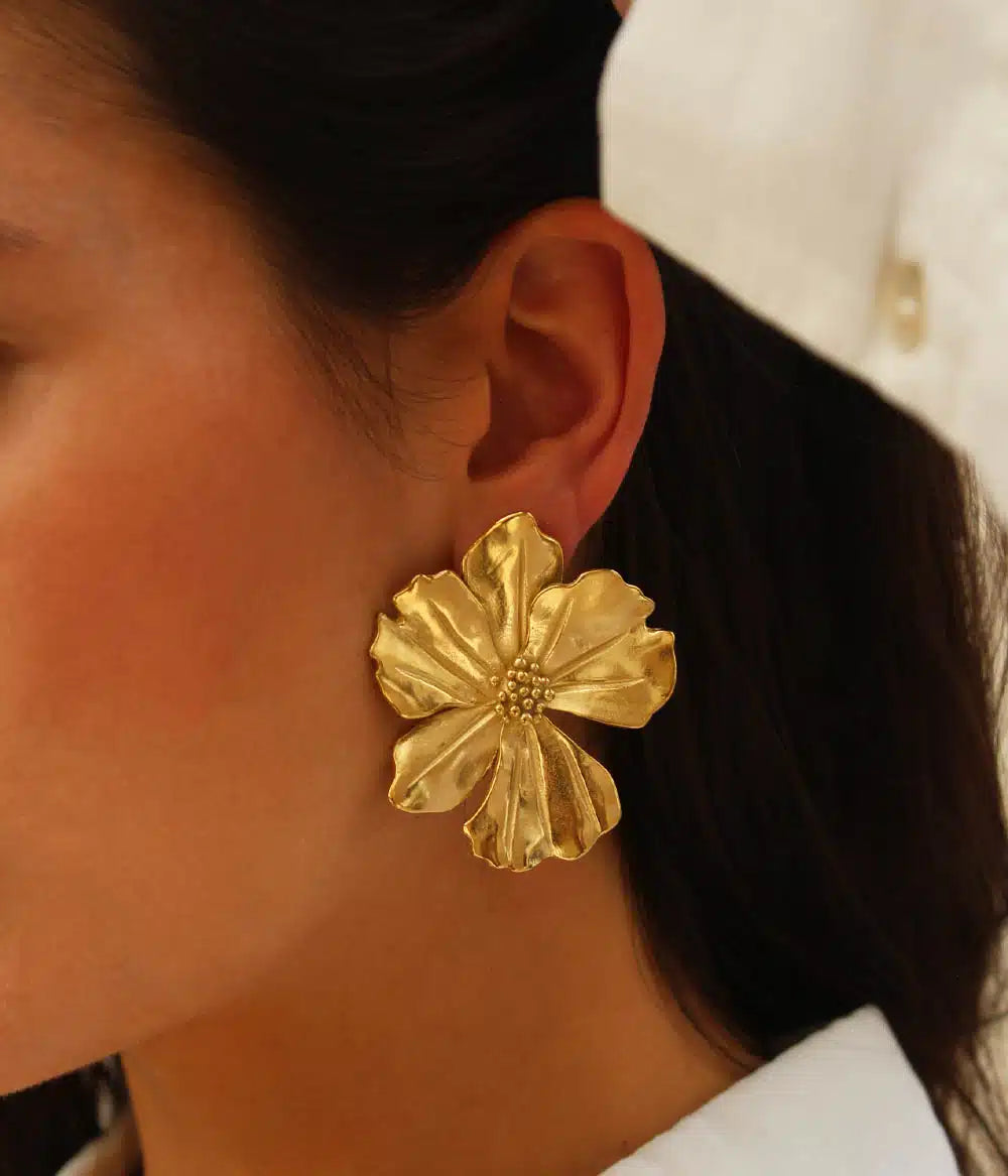 Caprice Paris - Flower earrings