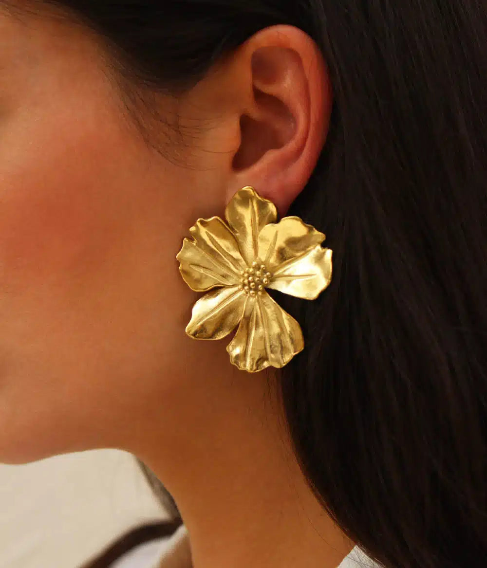 Caprice Paris - Flower earrings