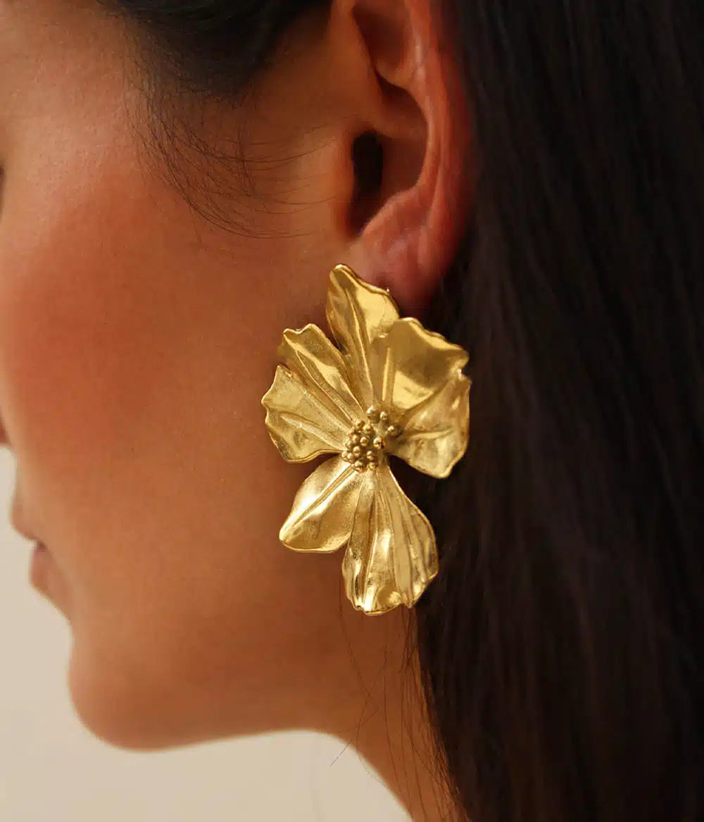 Caprice Paris - Flower earrings