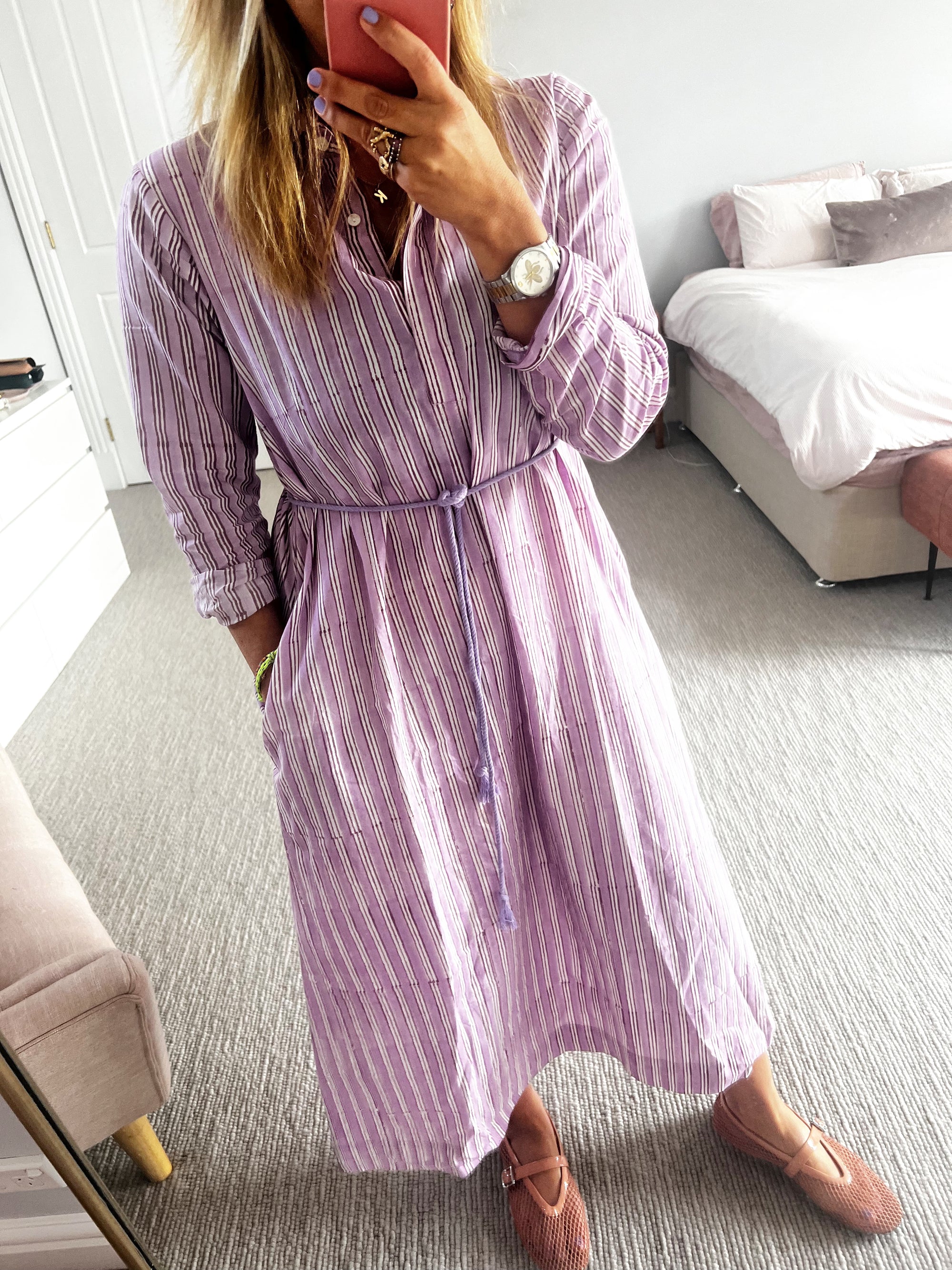 Sadhu x TSM - Avni lilac stripe