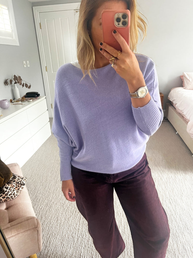 TSM - Anais jumper - lilac * pre-loved *