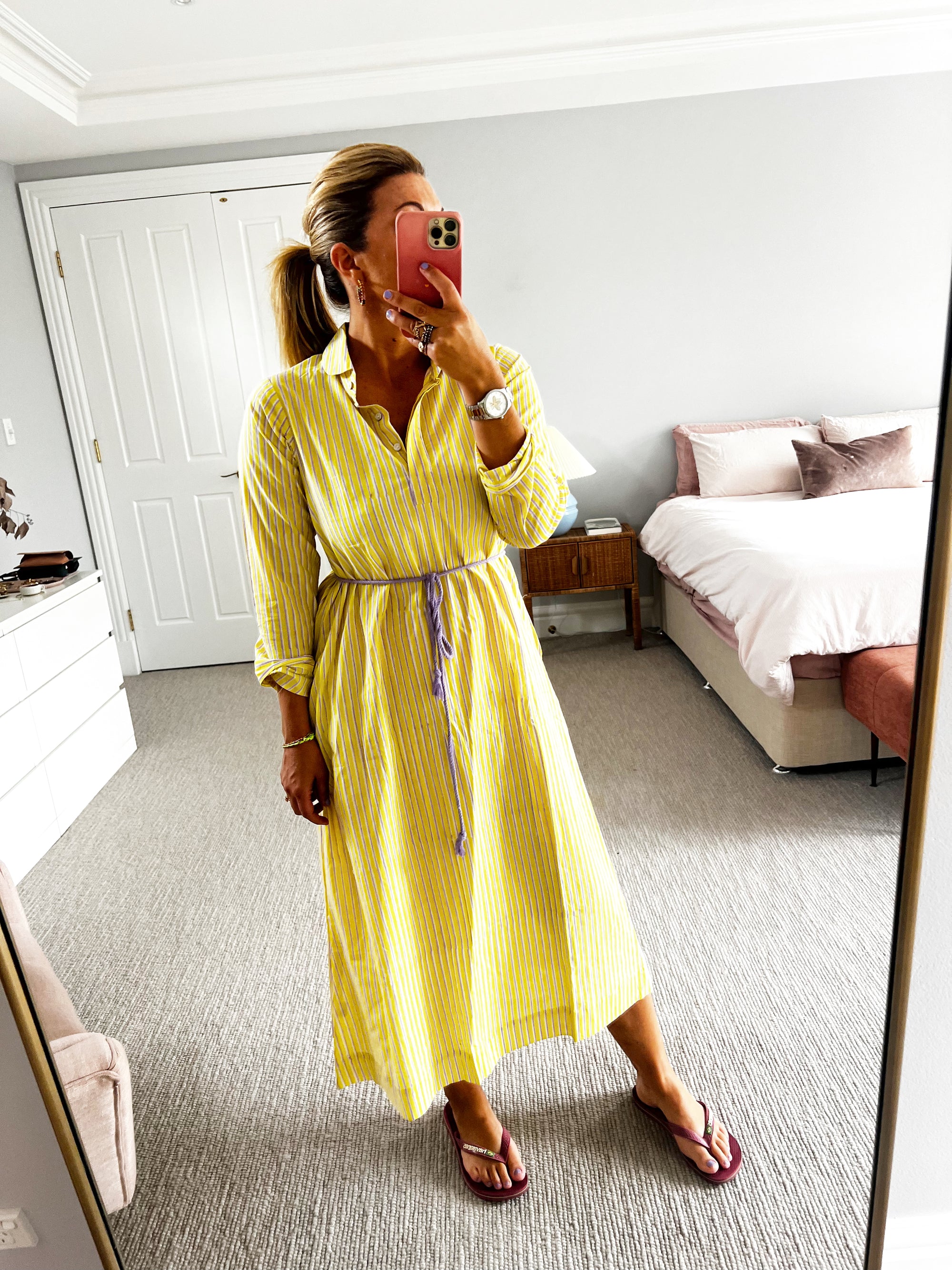 Sadhu x TSM - Avni lemon stripe