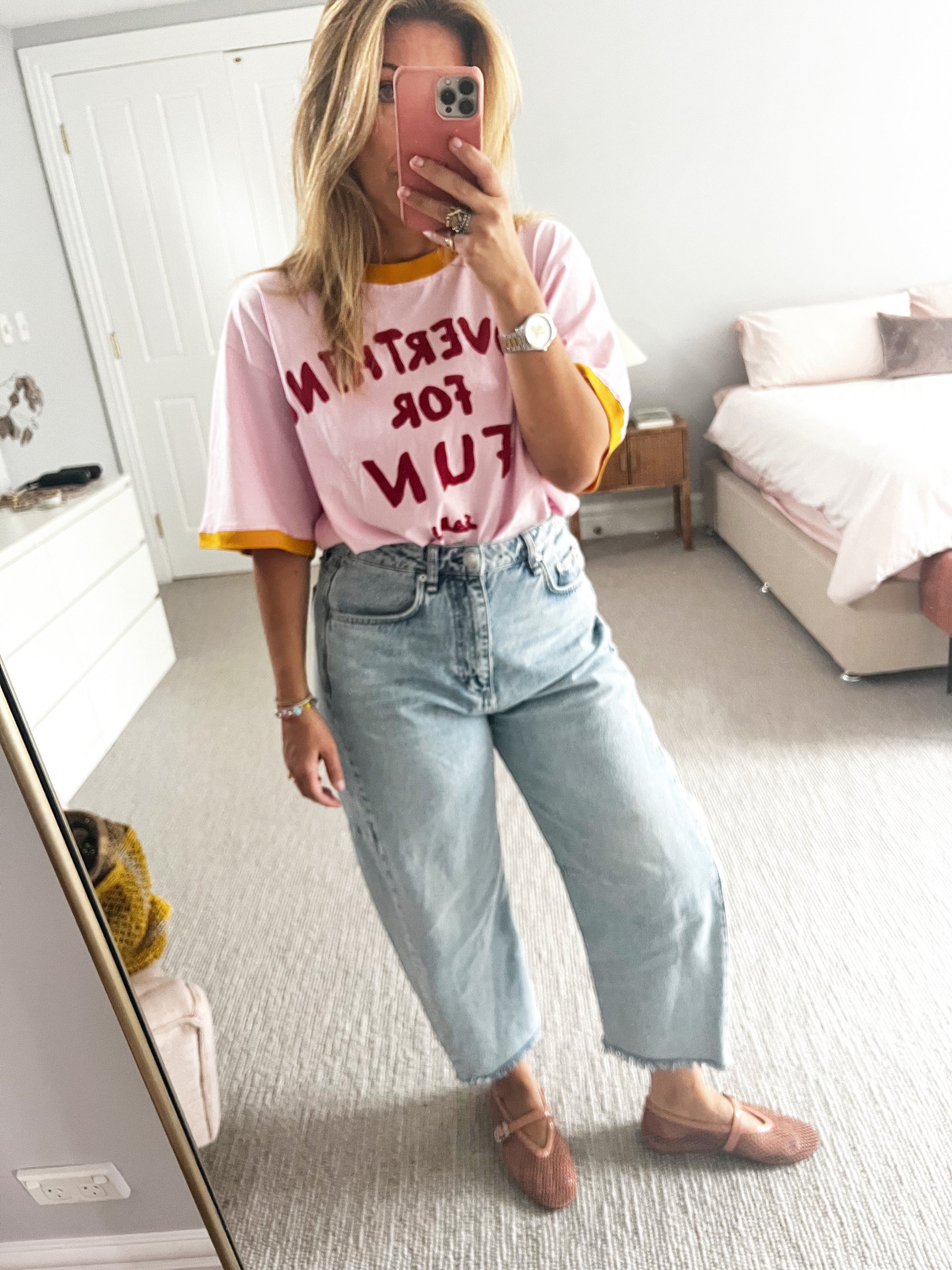 Sabbi - Overthinker tee - pink