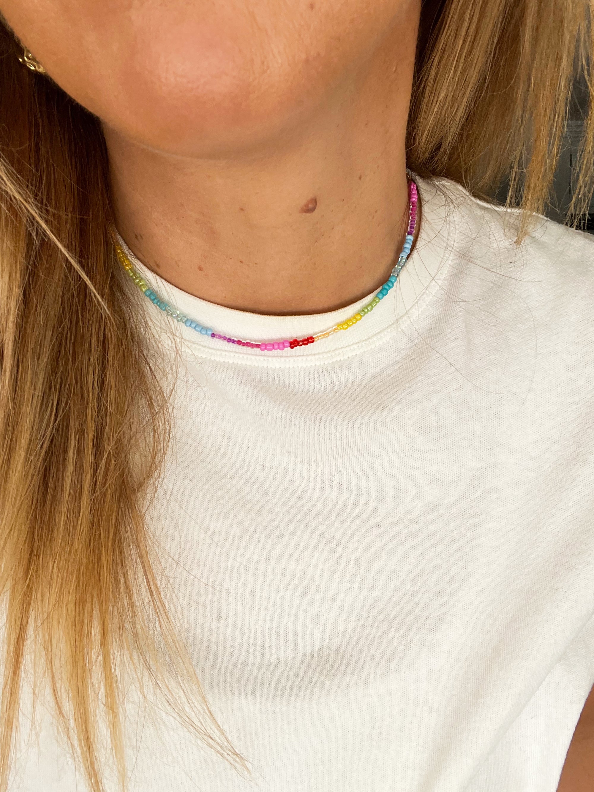 Goupi -  Rainbow necklace