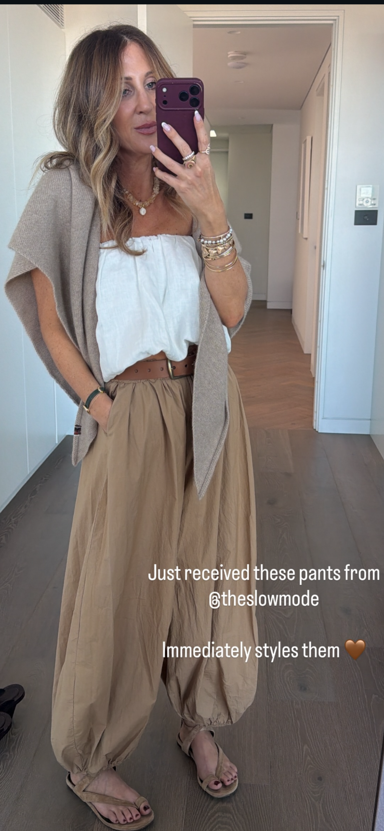 TSM - Como pants - camel **