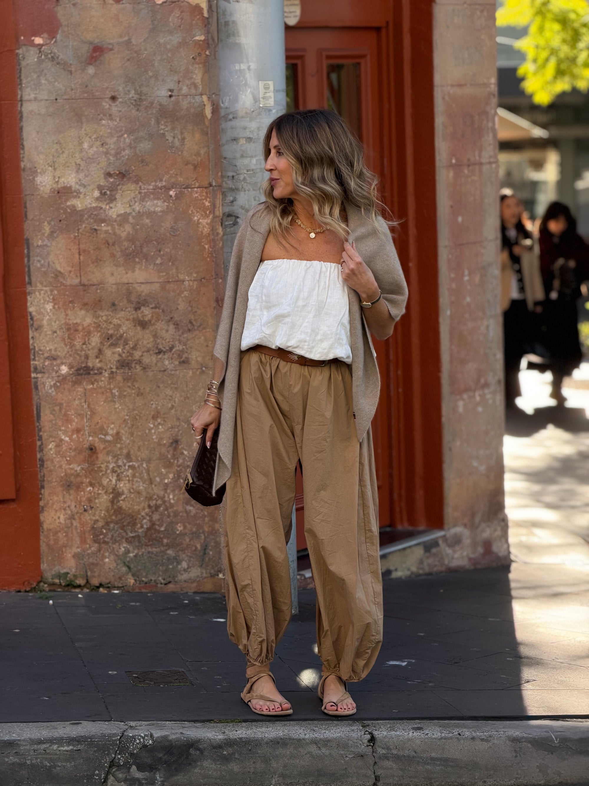 TSM - Como pants - camel **