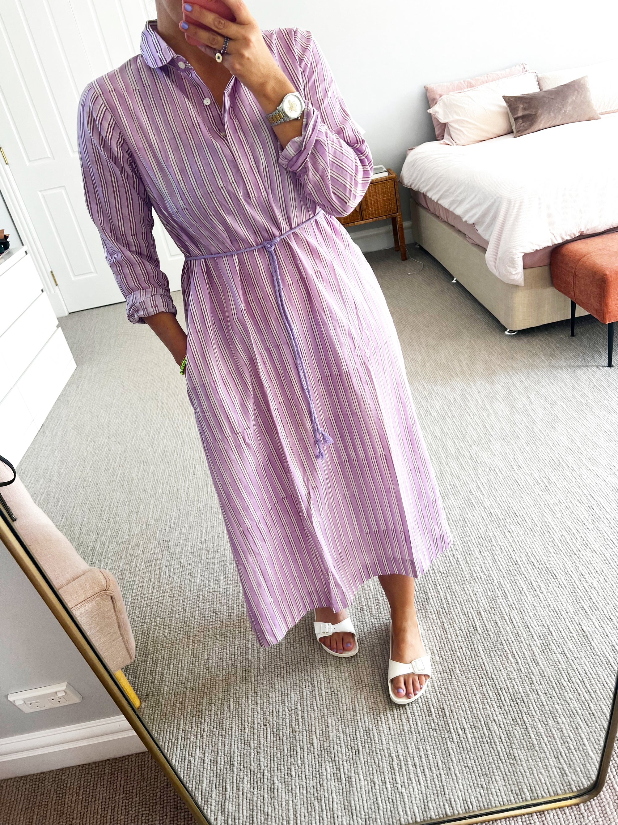 Sadhu x TSM - Avni lilac stripe