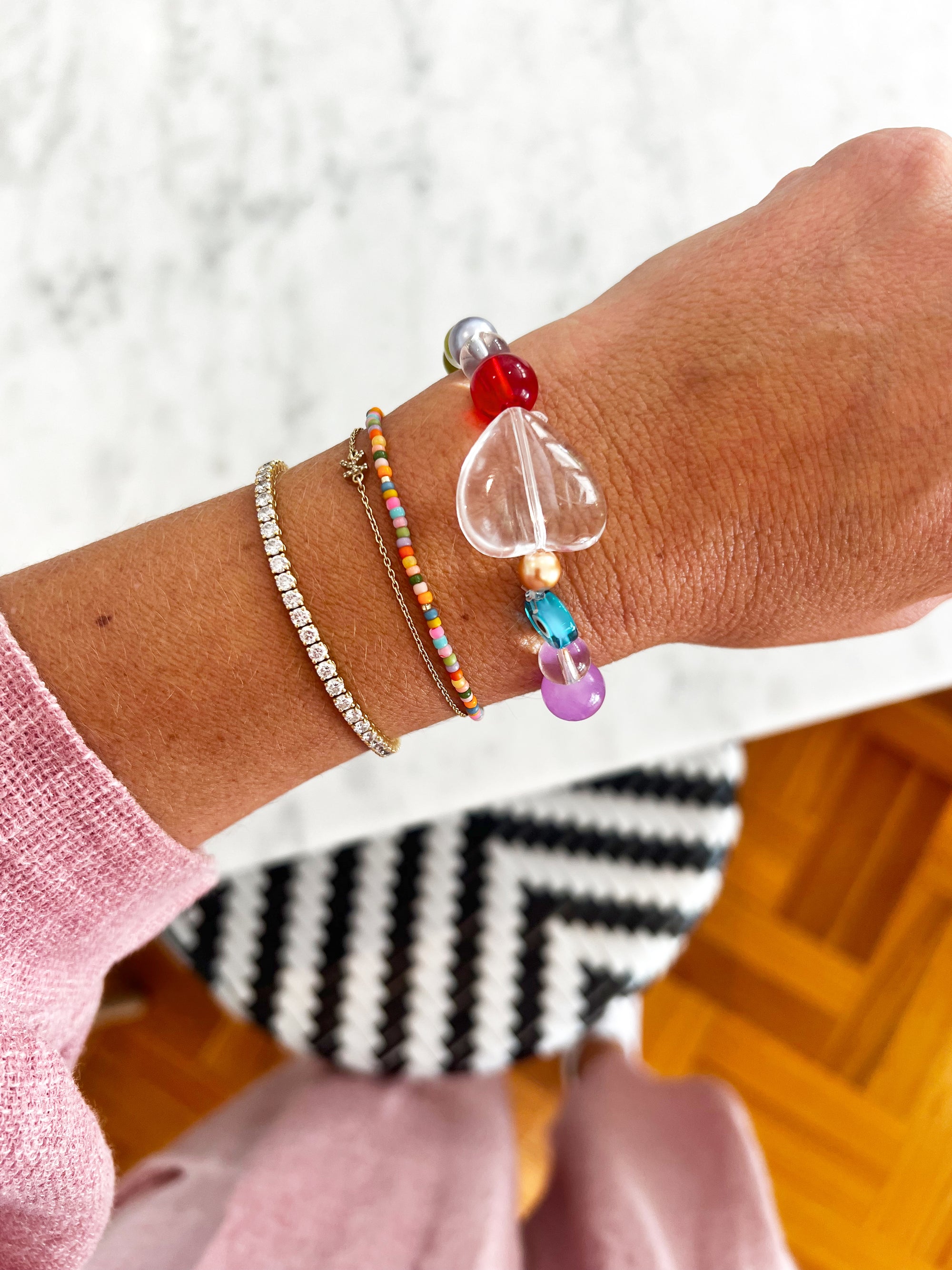 Petite Chou - heart bracelet