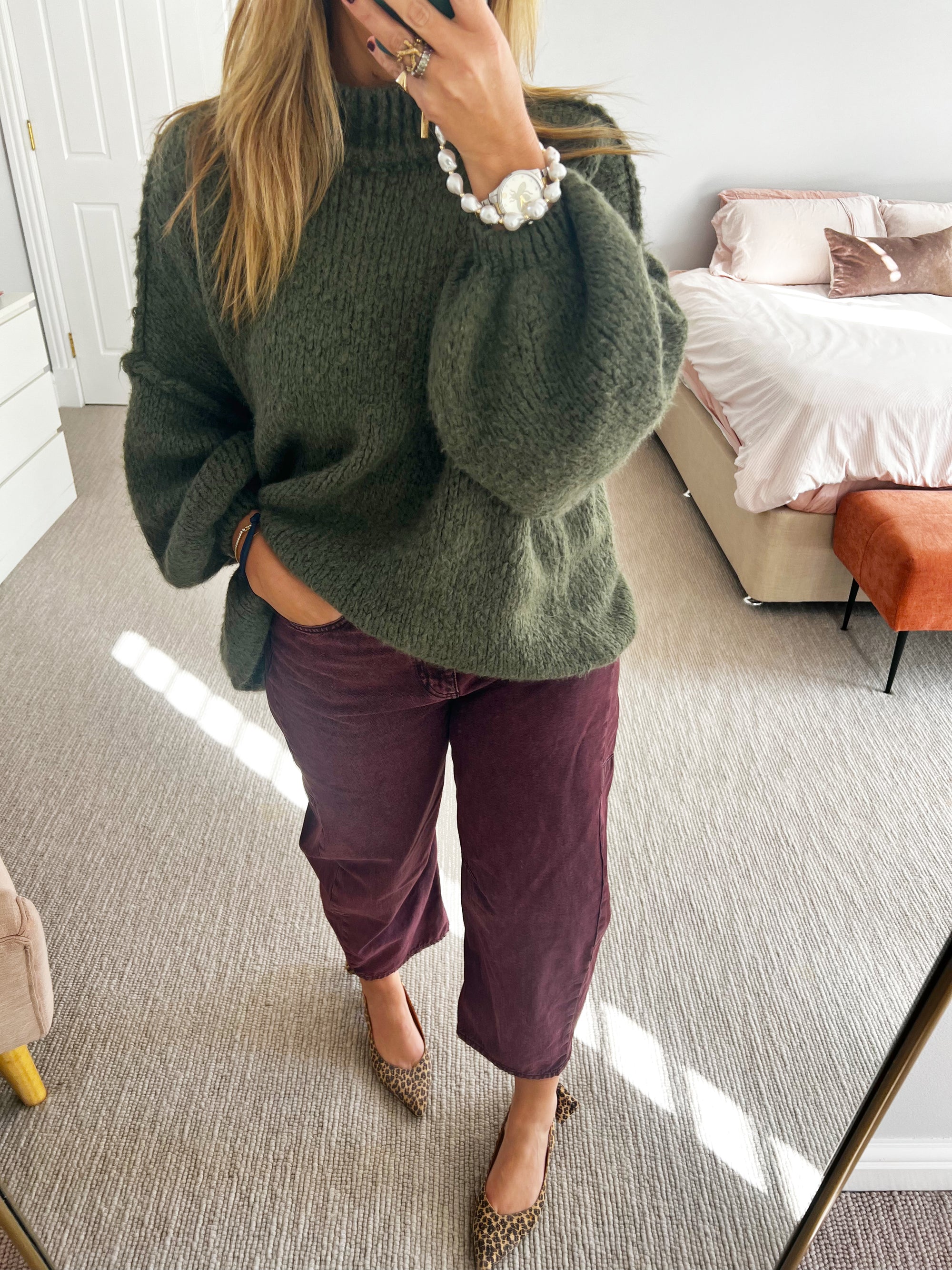 TSM - Anja jumper - deep green