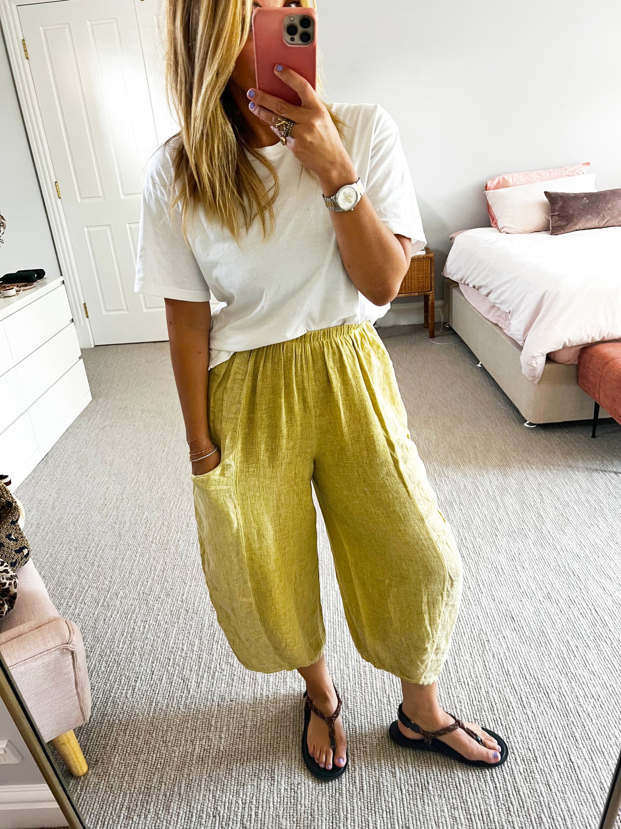 TSM - Anoushka pants - citrine