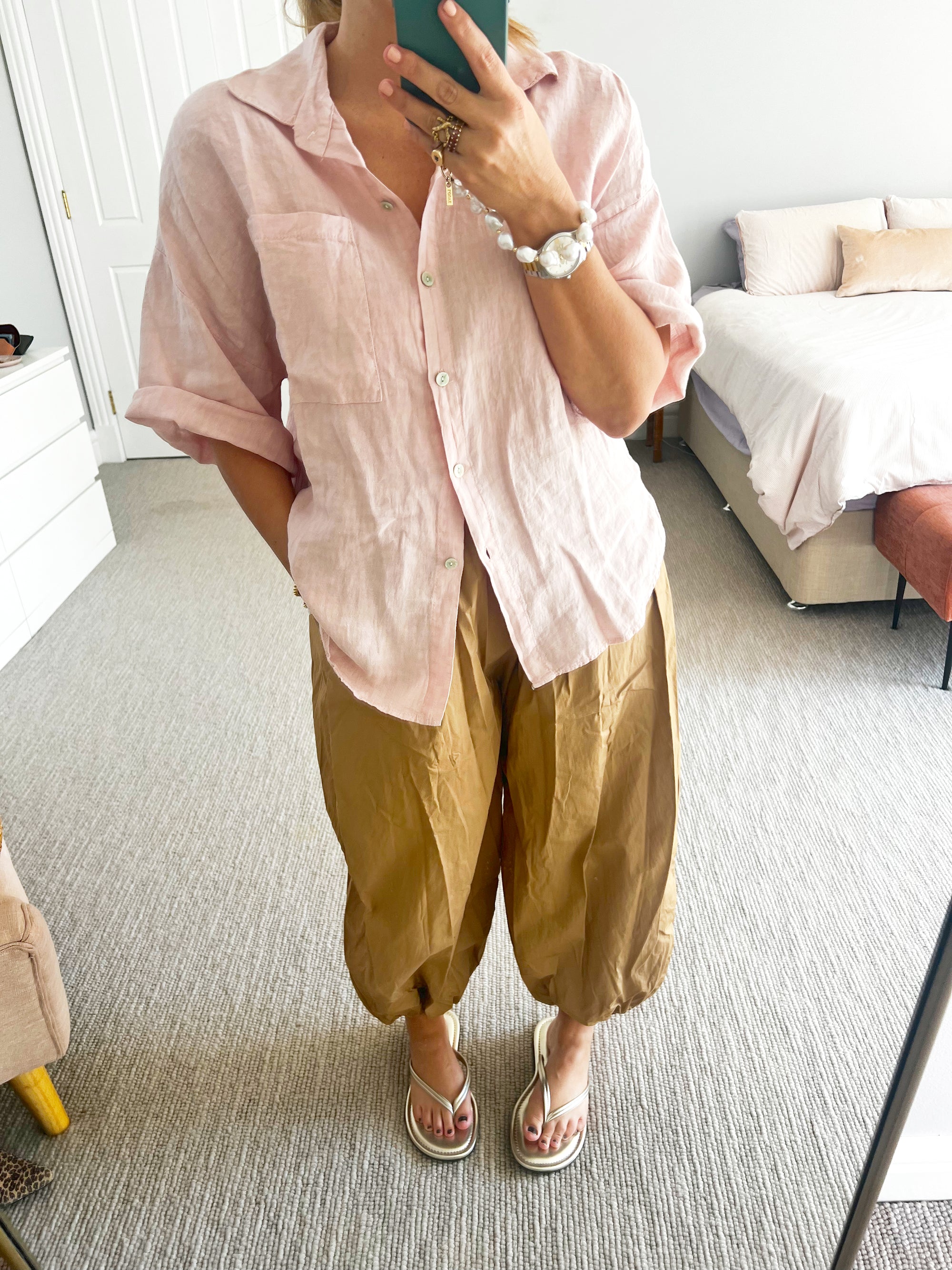 TSM - Kaia pink shirt