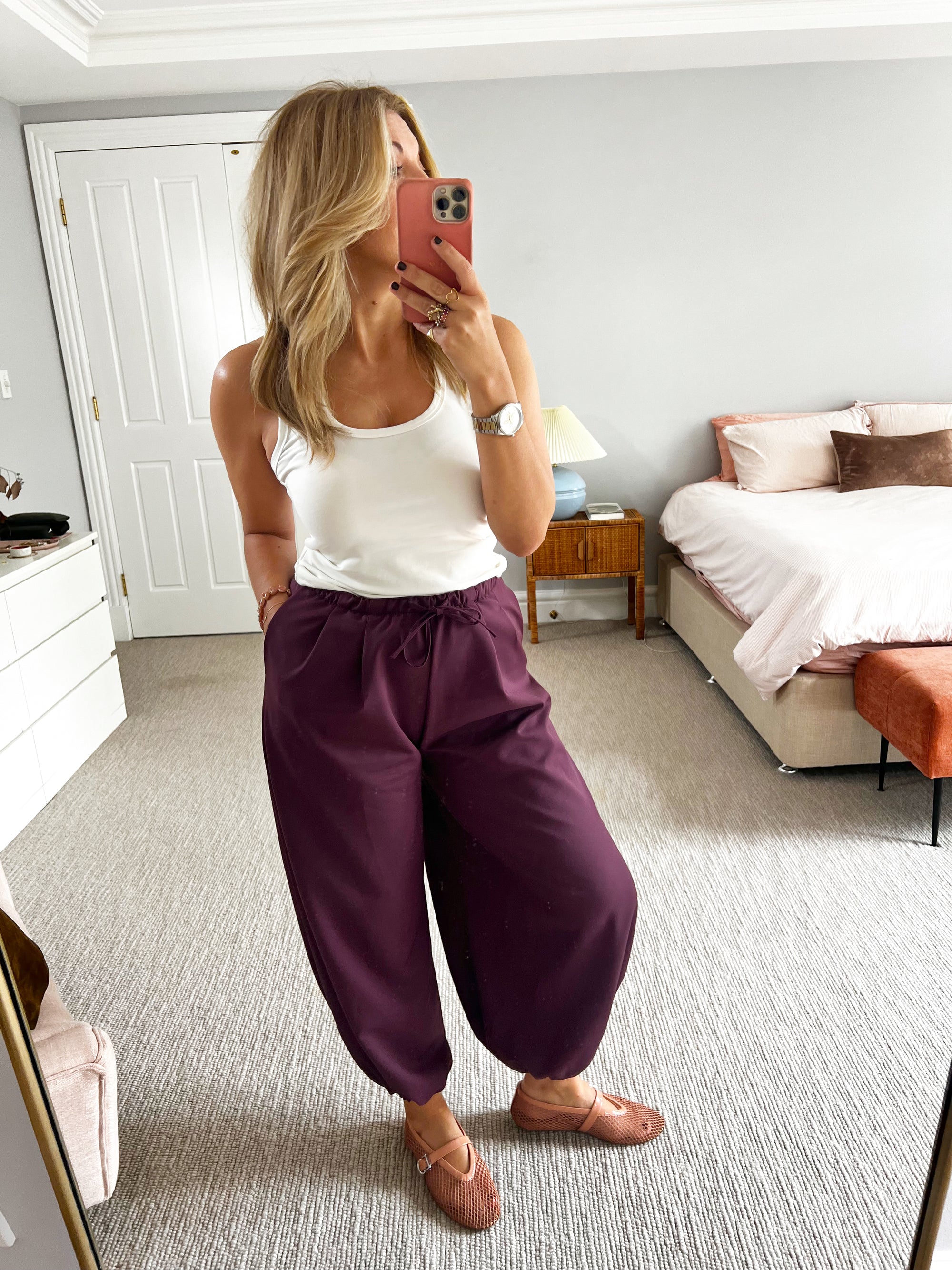 TSM - Suki pants - bordeaux