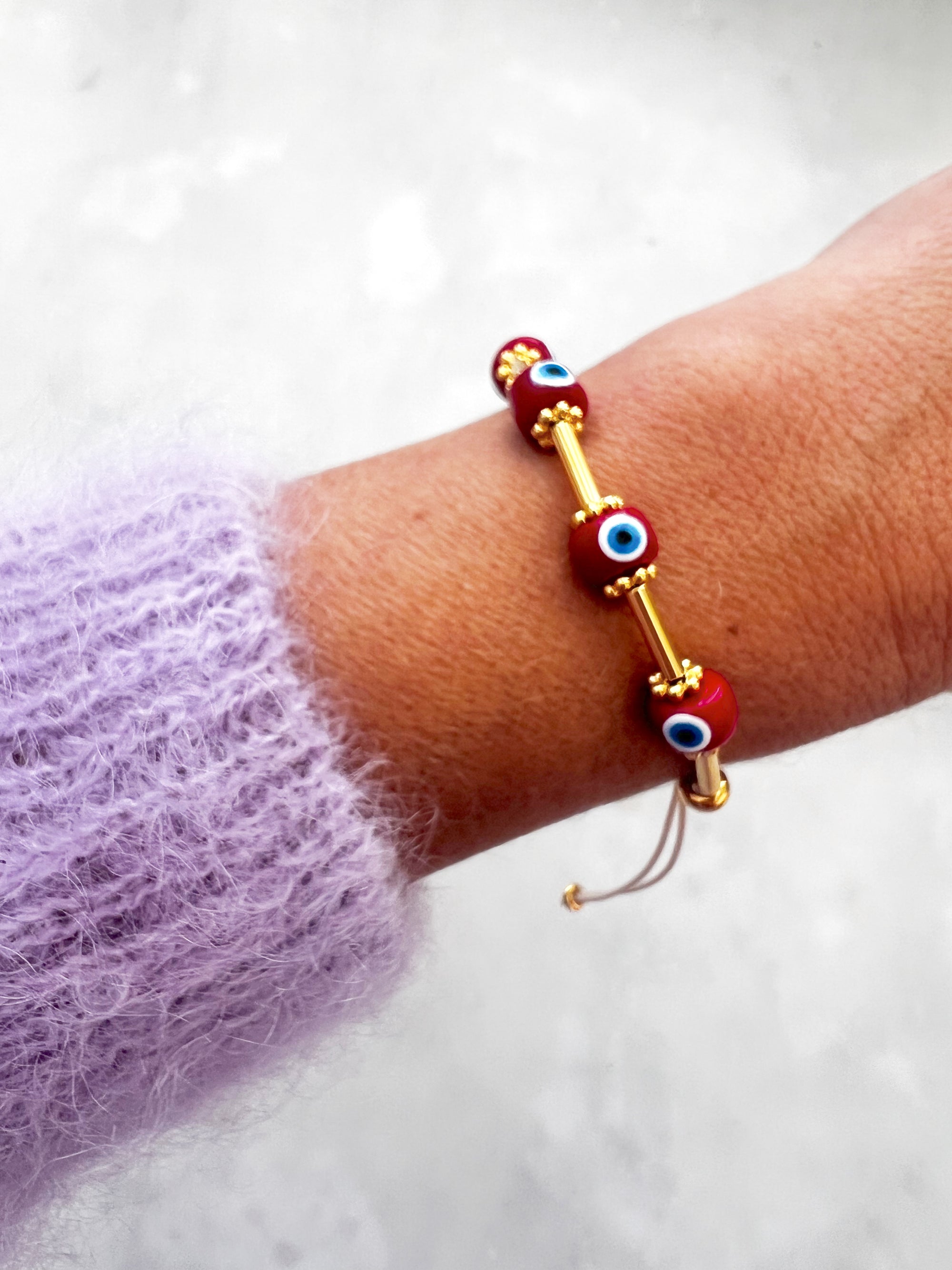 Goupi -  Protection Bracelet red