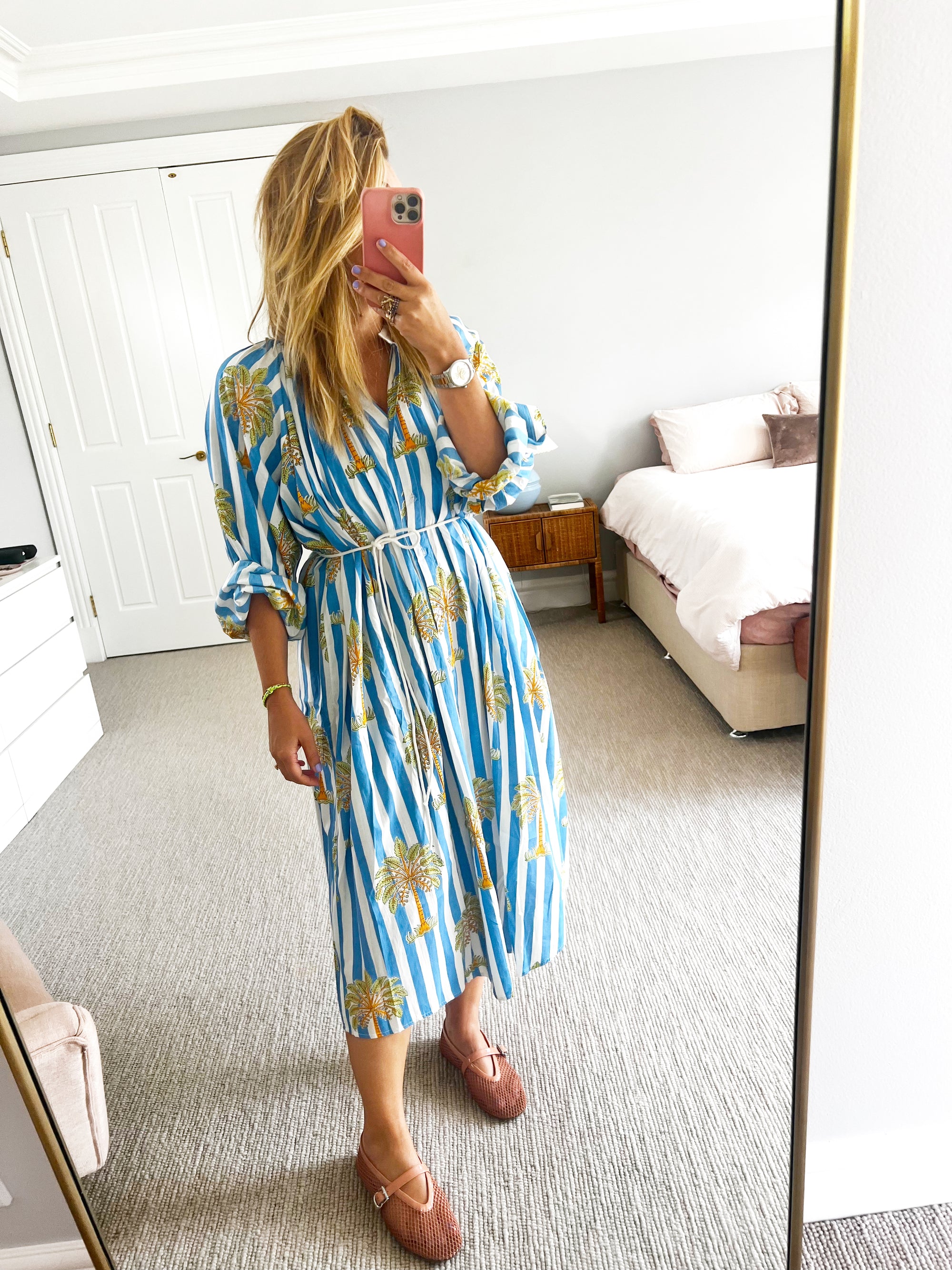 Roselle - Cabana dress blue **