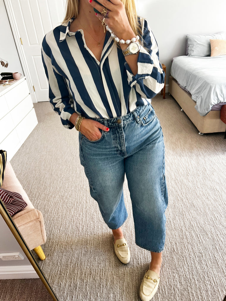 TSM - Delphine stripe shirt